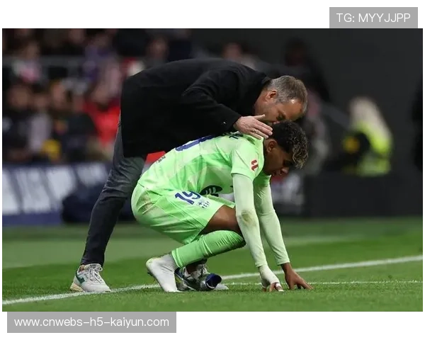 巴塞罗那压迫回合，亚马尔处理球非常成熟